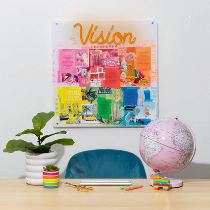 Vision Board Set - OJ - Neon Week